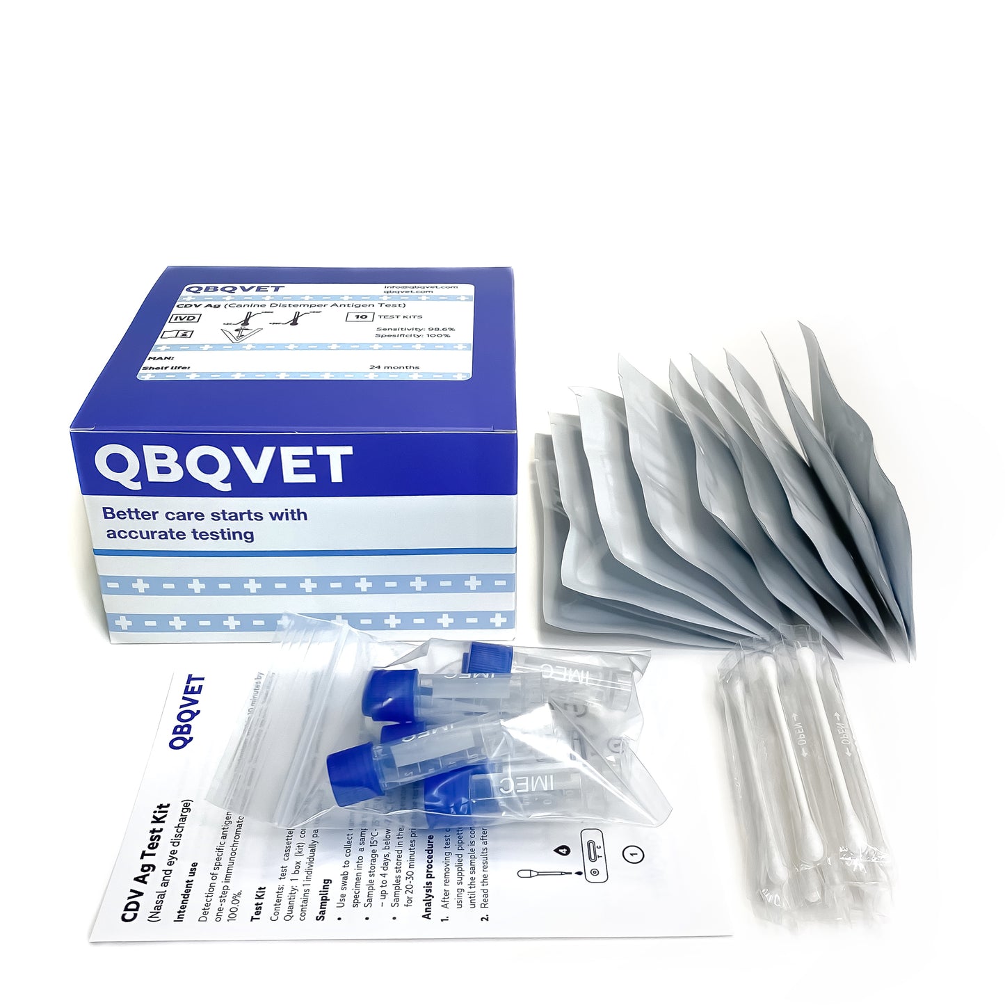 CDV Ag Test - Canine Distemper Rapid Test Kit (for Dogs)
